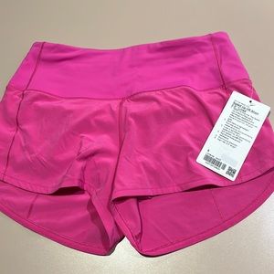 Lululemon Speed Up HR Short 2.5” lined